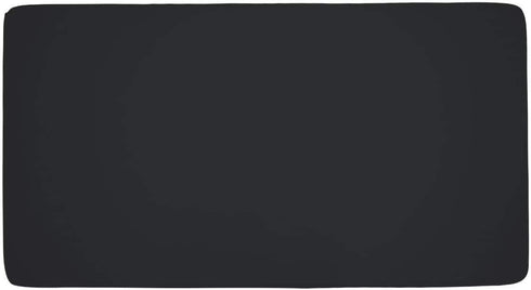 52" 28", Betty Dain Stretch Jersey Knit Baby Crib Mattress Fitted Sheet, x Black