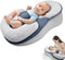 ZUSKYZU Baby Lounger Pillow for Infant Support Cushion Reflux Breastfeeding Pillow, Bottle Feeding,