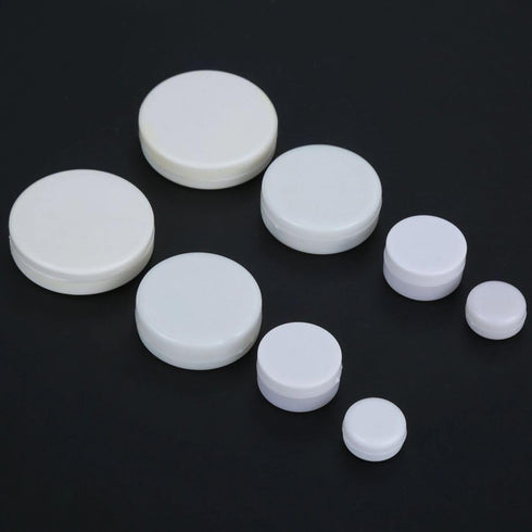 20 Pcs White Rattle Box Noise Maker Insert Squeaker Plastic Ring Box for Baby Rattle Accessories