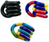 TANGLE Set of 3 Jr. Original Fidget Toy (Carnival,Blue,Tropical)
