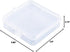 Saccgt Portable Baby Infant Teether for Case ansparent Holder Pacifier Chain Storage Box Newborn Outdoor avel Clear