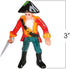 ArtCreativity Pirate Action Figures - Pack of 12, Assorted Poses Pirate Plastic Figures for Kids Ages 3-5, 5-7