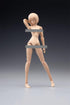 1/12 Scale Female Body,6inch Female Joint Flexible Action Figure Body with Head Sculpt&Stand Collection (Suntan Skin, Mid Bust)
