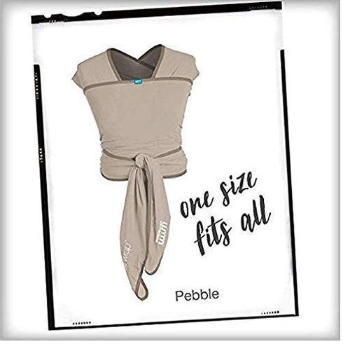 Diono We Made Me Flow, Baby Wrap Carrier, Newborn to Toddler Breastfeeding Cover, Super Stretchy, Cool & Comfortable