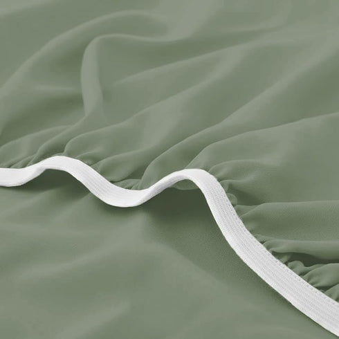 OnlineBestDeal's Pack 2 100% (28" 52") 8" Inch Cozy of Baby Crib Fitted Sheet for Boys & Girls Microfiber Crib Size x +
