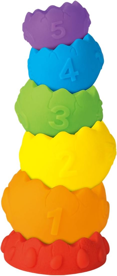 Baby Sensory Toy for Toddlers 1-3, Stacking & Building Blocks Montessori Toys for Gifts 1 2 3 Years Old