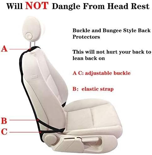'-1pc) Meolsaek Kick Mats Back Seat Protector, Waterproof Oxford Seat Back Protector, Car Seat Back Protector for Kids