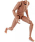 1:6 Scale Muscle Male Action Figure - 12 Inch Flexible Europe Skin Body Doll Miniature Figure Without Head Sculpt