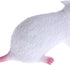 White Fake Mouse Prank Trick Tools, Mouse Lifelike Rubber Gag and Practical Joke Tools