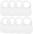 lazyrhino 8 Pack Baby Bibs Unisex Adjustable with Snaps Ultra Soft Absorbent Drooling