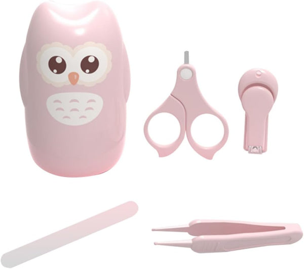 LIFKOME Boy Girl Nail Clippers Set Nail Scissors Manicure Essentials for Newborn File