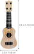 Toddmomy Ukulele Musical Toy, Plastic Ukulele Guitar for Kids Educational Musical Instrument