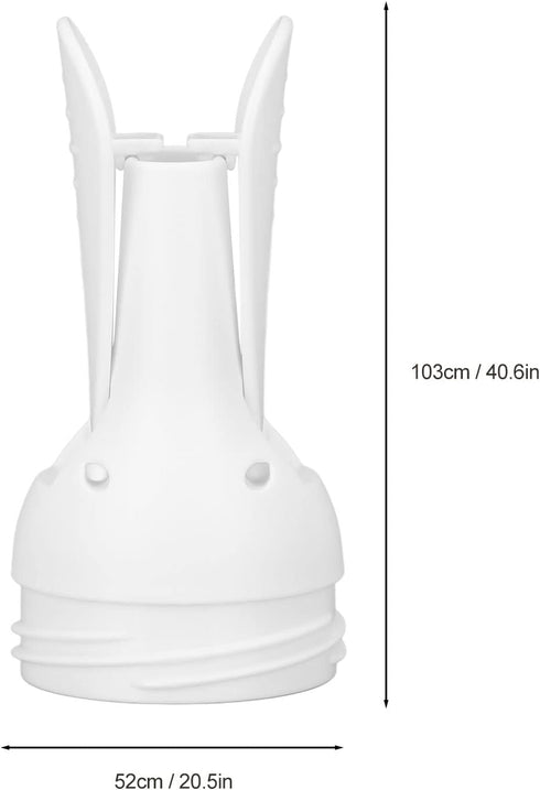 MOTOULAX Breast Milk Storage Bag Adapter Pollution Prevention Pump in Wide Mouth Milk Bag Adapter