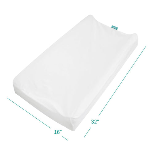 Changing Pad Cover Waterproof, 2 Pack Diaper Change Table Sheets for Baby Boys Girls, Fitted Cradle Sheets (32"x16")