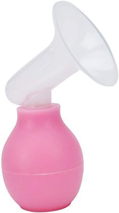 Generic Silicone Manual Breast Pump for Milk Collection Hands Free Let Down Catcher BPA Free Design