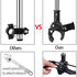 Adjustable Umbrella Mount Holder, No Tooling Needed to Attach Umbrella Clamp to Wheelchairs, Walker, Bike, Stroller