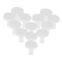 HAKIDZEL Adult Nail Grinding Heads 12pcs Electric Nail Trimmer Pads for Replacement