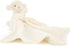 Jellycat Bashful Lamb Soother, 13.5 inches - Security Blanket & Lovey for Babies