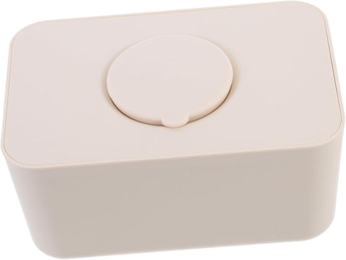 LIFKOME Wipes Holder Refillable Silicone Wet Tissue Box for Home Car Capacity Wipes