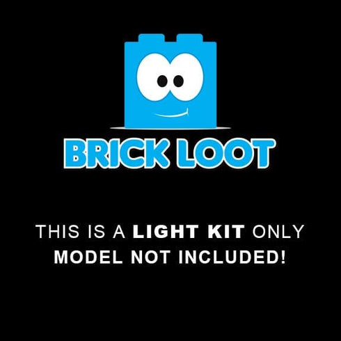 Brick Loot Deluxe LED Light Kit for Lego Land Rover Defender Set 42110 (Lego Set Not Included)