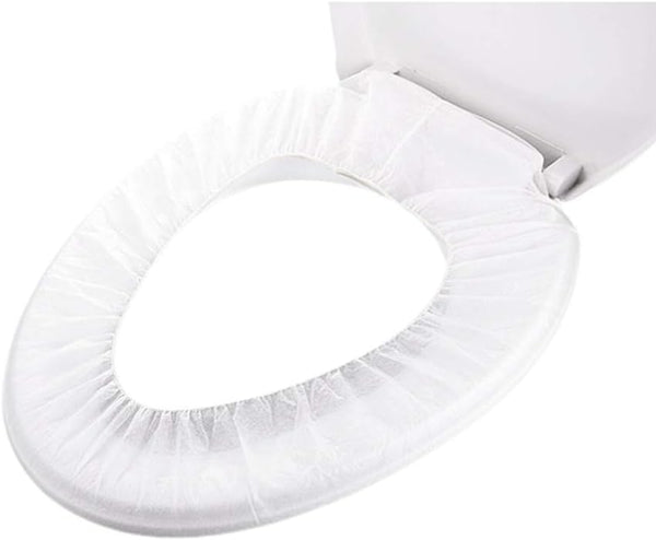 Tomaibaby 50pcs Dispossable Toilet Seat Covers, Portable Non-Slip Potty Seat Covers for Kids