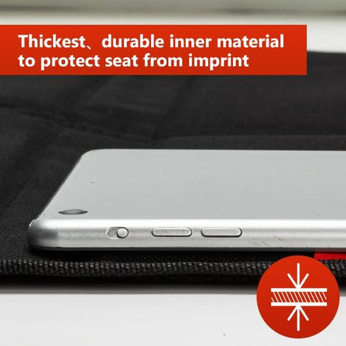 Kaiphy 2 2Pack Car Seat Protector with Thick Padding + XL Large Car Seat Cover for Child Car seat, Eco Friendly