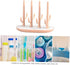 Generic Pink Bottle Drying Rack with Removable Tray Sturdy Plastic Drainer for Baby Bottles and Nipples.