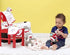 Baby Starters Super Soft Sock Monkey Baby Blanket, Ivory and Red, 30"x40" for Newborns and Moms