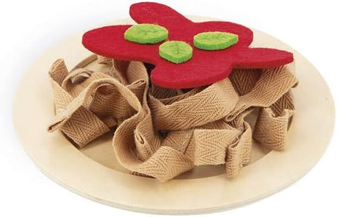Set Set 58 3 J06598 Janod - Pasta Mix - Pasta - Pretend Play Kitchen & Tea Toy - Wooden, Cardboard and Felt Pieces
