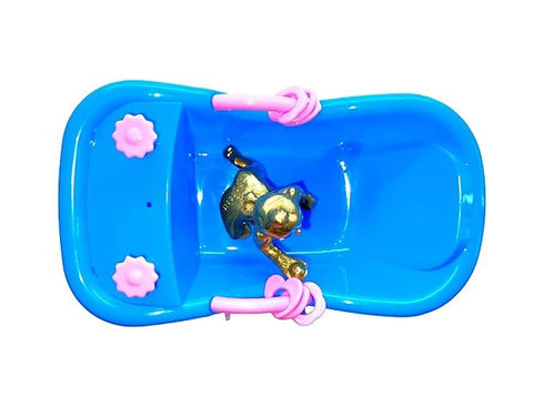 Generic Pack 1 0-5) Divine-Interiors Bathtub for Laddu Gopal ji of Multicolour(Size no