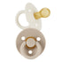 Itzy Ritzy Set 2 Set 2 Natural Rubber Pacifiers, of Natural Rubber Newborn Pacifiers & Natural Rubber Pacifiers