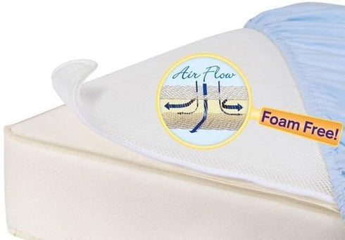 L.A. Baby Breathable Miracle Mat - Superior Ventilation Crib Mattress Topper