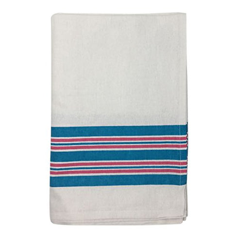 NOBLES HEALTH CARE PRODUCT SOLUTIONS Nobles Hospital Receiving Blankets, Baby Blankets, 100% Cotton, 30x40, Stripe (Pack of