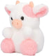 Cow Plush Toy, Plush Pillow Cow Toy, Palm Cows Plush Stuffed Animal Toy, Cartoon Cute Pink Cow Plush Toy, 7.8 inches high