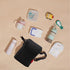 VGEBY Baby Bottle Cooler Bag, Insulated Thermal Tote Pouch for Breastmilk Storage Outdoor Travel (Black) Nylon Reusable