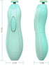 GIFTER Trimmer 6 Electric Nail with Light Clippers File Grinding Heads Whisper-Quiet for Newborns Toddlers and Adults