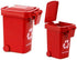 AITING Kids Push Toy Vehicles Garbage Truck's Trash Cans Toys Mini Curbside Vehicle Garbage Bin