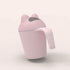 Surakey Baby Rinse Cup Hair Washing Shower Bath Cartoon Cat Silicone Soft Adjustable Visor Head Protector Shampoo Spoon