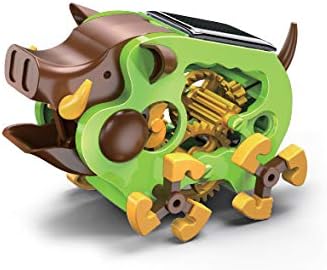 Tusk Wild Boar Solar Robot Crawler STEM Building Set for Kids Ages 8 and Up
