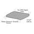 American Baby Company Waterproof Quilted Sheet Saver Pad, Organic Cotton Changing Pad Liner 28" x 14"