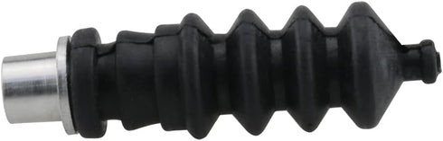 2 Sets 37mm Waterproof Push Rod Rubber Seal - Bellow Waterproof Push Rod Rubber Seals for RC Boat, Black