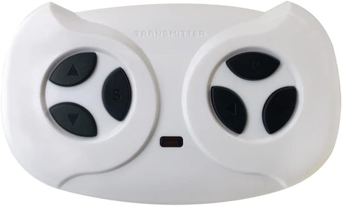 JR1602FCC 2.4G Bluetooth Remote Control for Power Wheels - White Remote Transmitter for Electric Car Toys