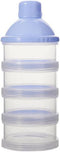 CurcKua 4 Layers Milk Powder Box Baby Formula Dispenser Detachable Baby Snack Box