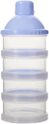 CurcKua 4 Layers Milk Powder Box Baby Formula Dispenser Detachable Baby Snack Box