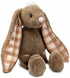Plushible 18" Brown Easter Bunny Stuffed Animal, Soft Embroidered Plush Toy for Kids, Cuddly Bunny for Newborns