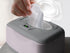 100 GOGO pure Baby Wet Wipes Warmer & Dispenser, Holder and Case - Purple, Playful/Cute, with Easy Press On/Off Switch