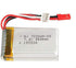 Itexkun 2 7.4V 850mAH 20C 703048 U829A U829X X600 Pcs Lipo Battery JST Plug for UDI MJX Remote Control Car Boat Drone