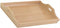 Toddmomy Dollhouse Miniature Tray - Wooden Serving Tray for Crafts, Dollhouse Accessories
