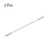 MECCANIXITY 304 Stainless Steel Threaded Tie Push Rods - Pack of 2 for DIY RC Car, Boat, Airplane Models
