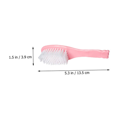 VICASKY 10pcs Small Hair Brush Plastic Baby Brush Professional Infant Brush Shampoo Brush Toddler Hair Brush Infant Comb Baby Hair Comb Convenient Baby Brush Pp Household Newborn Tool